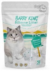 Barry King Silikonový Substrát Pro Kočky Přírodní 5L [Bk-14508]