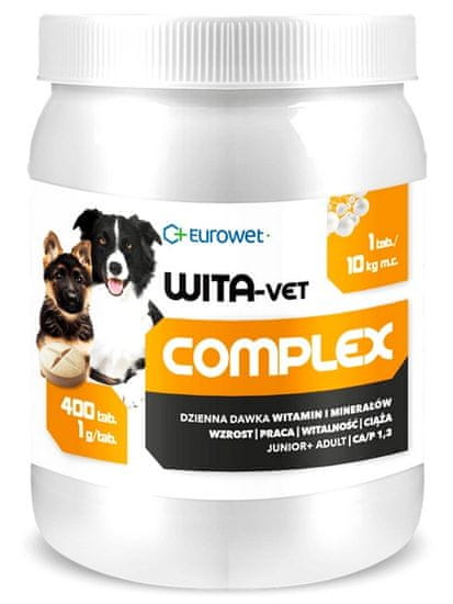 Eurowet Vita-Vet Complex 1G 400Tabl