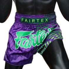 Fairtex Thai šortky Fairtex BS1922 Racer - fialové