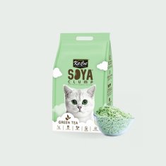 Super Benek Kit Cat Stelivo Eco Soyaclump Green Tea 7L / 2,5Kg