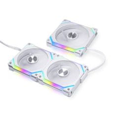 shumee Lian Li UNI FAN SL120 V2 RGB PWM ventilátor, Triple-pack White