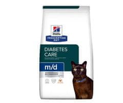 shumee Hill's PD m/d diabetes care, kuře, pro kočky 3kg