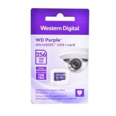 shumee Paměťová karta WD Purple microSDXC WDD0256G1P0C (256 GB; Class 10, Class U1)