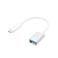 shumee j5create adaptér USB-C 3.1 na typ A (USB-C m - USB3.1 f 10 cm; bílý) JUCX05-N