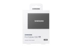 shumee Samsung SSD T7 Portable 2TB MU-PC2T0T/WW disk, šedý