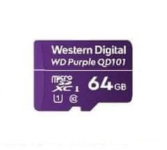 shumee Paměťová karta WD Purple microSDXC WDD064G1P0C (64 GB; Class 10, Class U1)