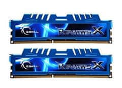 shumee Paměťová sada G.SKILL RipjawsX F3-2400C11D-8GXM (DDR3 DIMM; 2 x 4 GB; 2400 MHz; CL11)