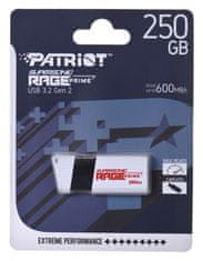 shumee Patriot Rage Prime 600 MB/s 256 GB USB 3.2 8k IOPs