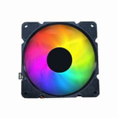 shumee GEMBIRD HURACAN ARGB X140 CPU FAN, LED, 12CM, 100W, 4PIN