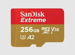 shumee SANDISK EXTREME microSDXC 256 GB 190/130 MB/s A2