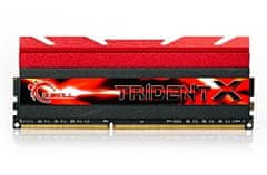 Extrastore Paměť G.SKILL TridentX F3-2400C10D-16GTX (DDR3 DIMM; 2 x 8 GB; 2400 MHz; CL10)