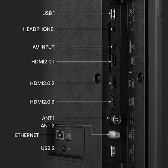 shumee 43" televizor Hisense 43A6K