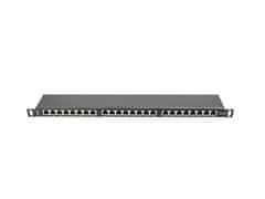 shumee Patch panel Lanberg PPS5-0024-B (0,5U; kat. 5e; 24xRJ-45)