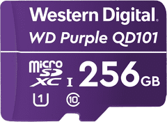 Western Digital WD PURPLE 256GB MicroSDXC QD101 / WDD256G1P0C / CL10 / U1 /