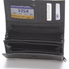 Delami Dámská kožená peněženka Rue, černá