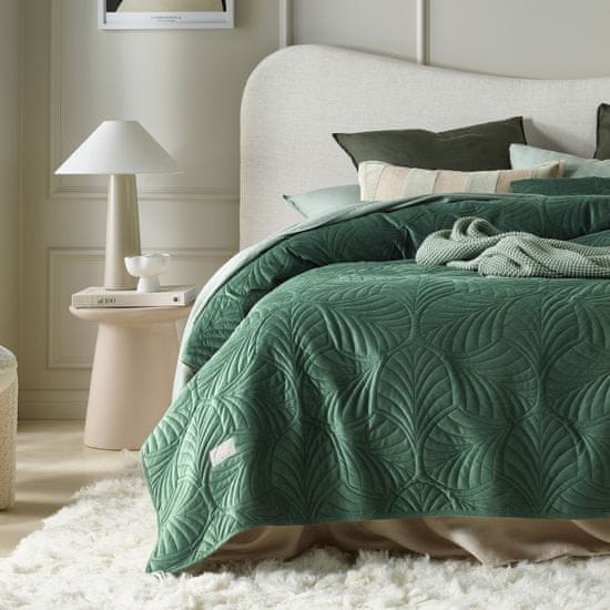 My Best Home Přehoz na postel FEELING 220x240 cm zelená Mybesthome