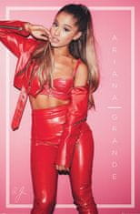 CurePink Plakát Ariana Grande: Red (61 x 91,5 cm)