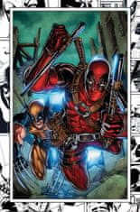 CurePink Plakát Marvel Comics: Wolverine & Deadpool (61 x 91,5 cm)
