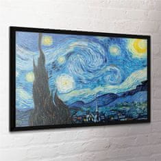 CurePink Plakát Vincent Van Gogh: Hvězdná noc (61 x 91,5 cm)