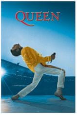 CurePink Plakát Queen: Live At Wembley (61 x 91,5 cm)