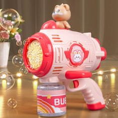 Bubble Gun pro děti bublifuk - růžový
