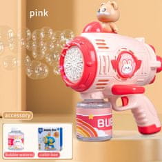 Bubble Gun pro děti bublifuk - růžový