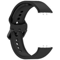 BStrap Silicone řemínek na Samsung Galaxy Fit 3, black