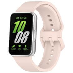 BStrap Silicone řemínek na Samsung Galaxy Fit 3, sand pink