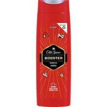 Old Spice Old Spice - Booster Shower Gel + Shampoo - Shower gel for body and hair 400ml 