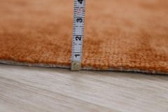 Associated Weavers AKCE: 120x240 cm Metrážový koberec Panorama 84 oranžový (Rozměr metrážního produktu Bez obšití)