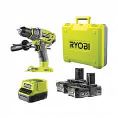 RYOBI Aku vrtačka příklepová bezuhlíková Ryobi IN2 R18PD7-220B, 18V