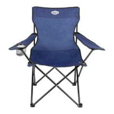 NILLS CAMP Skládací židle NC3044, modrá