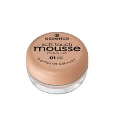 Essence Mousse Make-up Foundation Essence Soft Touch 01-matný písek 16g 