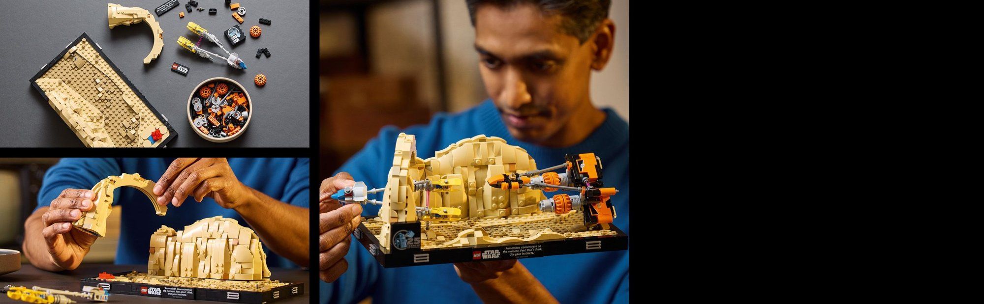 LEGO Star Wars 75380 Závody kluzáků v Mos Espa – diorama