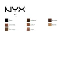 NYX Make-up na obočí Micro Brow NYX (0,09 g) Black 