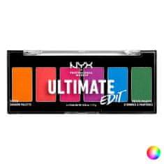 NYX Paleta očních stínů Ultimate Edit NYX (1,2 g x 6) Brights 6X1,2 g 