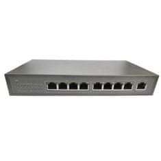 PoE switch PS1081, 8+1 port 10/100M, 15.4W/port, PoE31008P