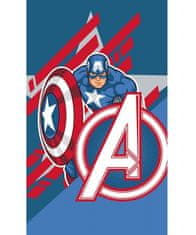 Carbotex  Dětský ručník Avengers Kapitán Amerika 30x50 cm