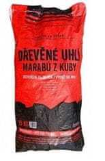 Marabu Dřevěné uhlí Marabú, 15 kg