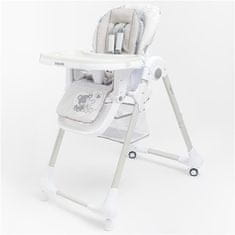 Baby Mix Jídelní židlička Infant grey