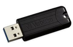 Verbatim Flash disk Store 'n' Go PinStripe/ 16GB/ USB 3.0/ černá