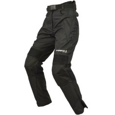 Cappa Racing Kalhoty moto dámské CORDURA textilní černé S