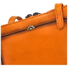 Katana Luxusní dámská crossbody Katana Rebora, oranžová