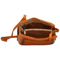 Katana Luxusní dámská crossbody Katana Rebora, oranžová