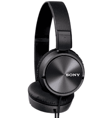 Sony sluchátka MDR-ZX310 černé