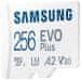 Samsung EVO Plus 2024 MicroSDXC 256GB + SD Adaptér / CL10 UHS-I U3 / A2 / V30