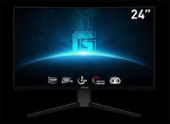 MSI Gaming monitorG2422C, 23,6" zakřivený /1920 x 1080 FHD/LED VA, 180Hz/1ms/3000:1/250cd / m2 / 2xHDMI/DP