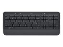 Logitech klávesnice Wireless Keyboard K650, CZ/SK, Bolt přijímač,bluetooth,tlumené klávesy, grafitová