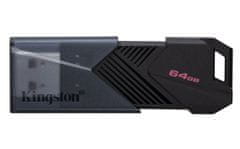 Kingston DT Exodia Onyx/64GB/USB 3.2/USB-A/Černá
