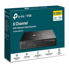 TP-Link VIGI NVR1008H-8MP 8 Channel PoE Network Video Recorder
